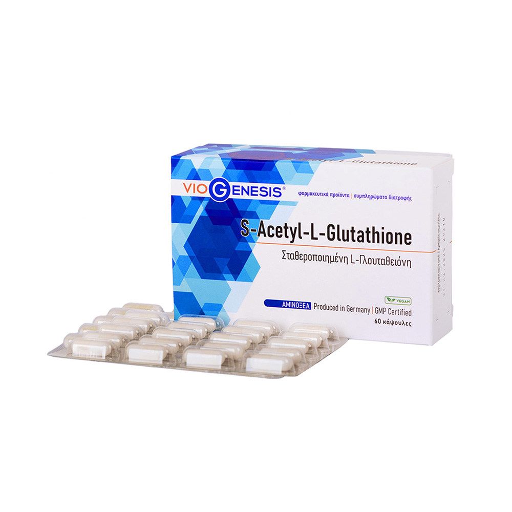 VIOGENESIS - S-Acetyl-L-Glutathion - 60caps